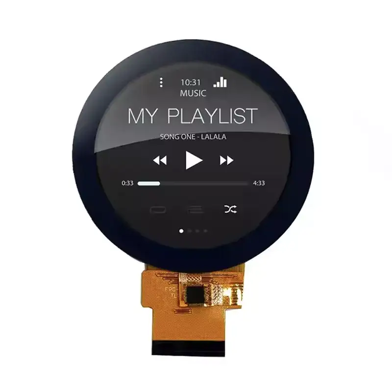 சுற்று TFT LCD தொகுதியின் பயன்பாடுகள் என்ன