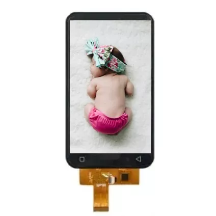 3.97 அங்குல 480 × 800 டிரான்ஸ்ஃப்ளெக்டிவ் ஐபிஎஸ் டிஎஃப்டி-எல்.சி.டி.