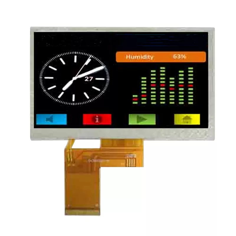 4.3 அங்குல அகல வெப்பநிலை TFT தொகுதி
