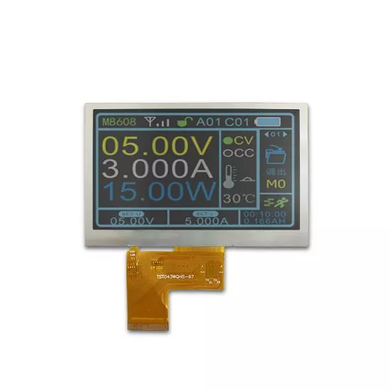 4.3 அங்குல WQVGA IPS TFT தொகுதி